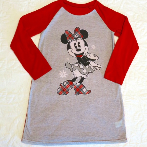 Disney Minnie Mouse Night Shirt Size 10 - Picture 1 of 12